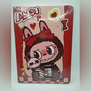Labubu Red & Black Hard Cover Journal